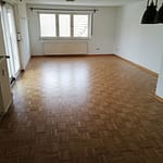 Parkett geschliffen und lackiert